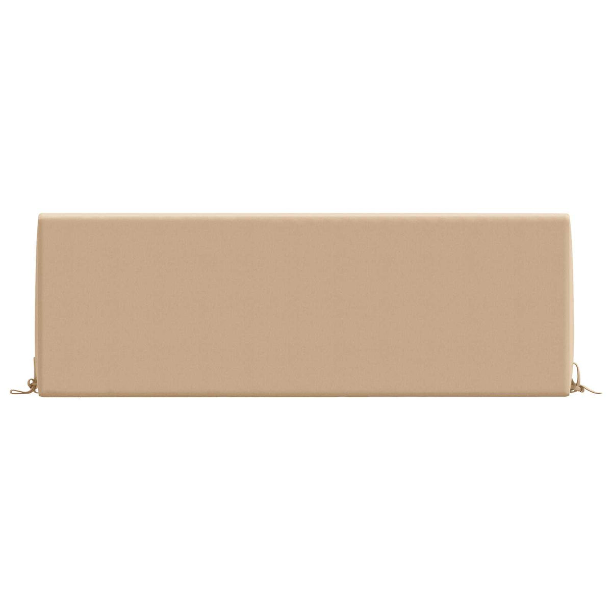 vidaXL Back Cushion SOEST 100% Polyester Sand 120 x 20 x 40 cm 4