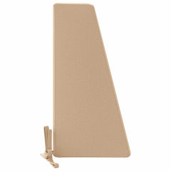 vidaXL Back Cushion SOEST 100% Polyester Sand 120 x 20 x 40 cm 5