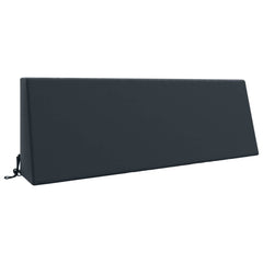 vidaXL Back Cushion SOEST 100% Polyester Dark blue 120 x 20 x 40 cm 2