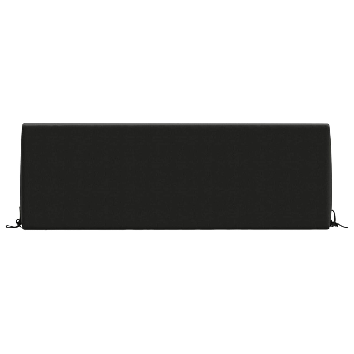 vidaXL Back Cushion SOEST 100% Polyester Black 120 x 20 x 40 cm 4