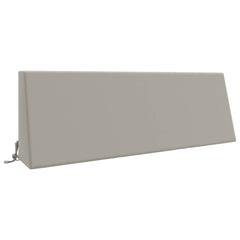 vidaXL Back Cushion SOEST 100% Polyester Grey 120 x 20 x 40 cm 2