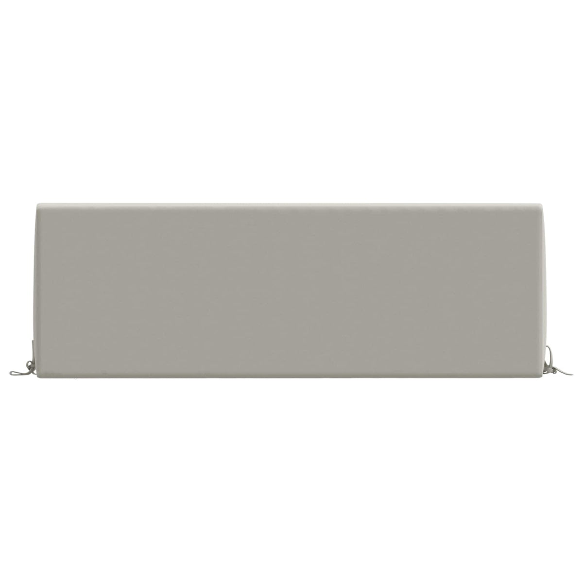 vidaXL Back Cushion SOEST 100% Polyester Grey 120 x 20 x 40 cm 4