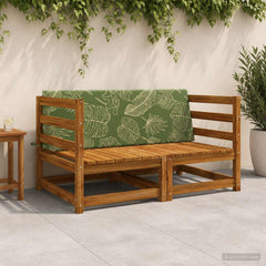 Back Cushion SOEST 100% Polyester in Leaf Design