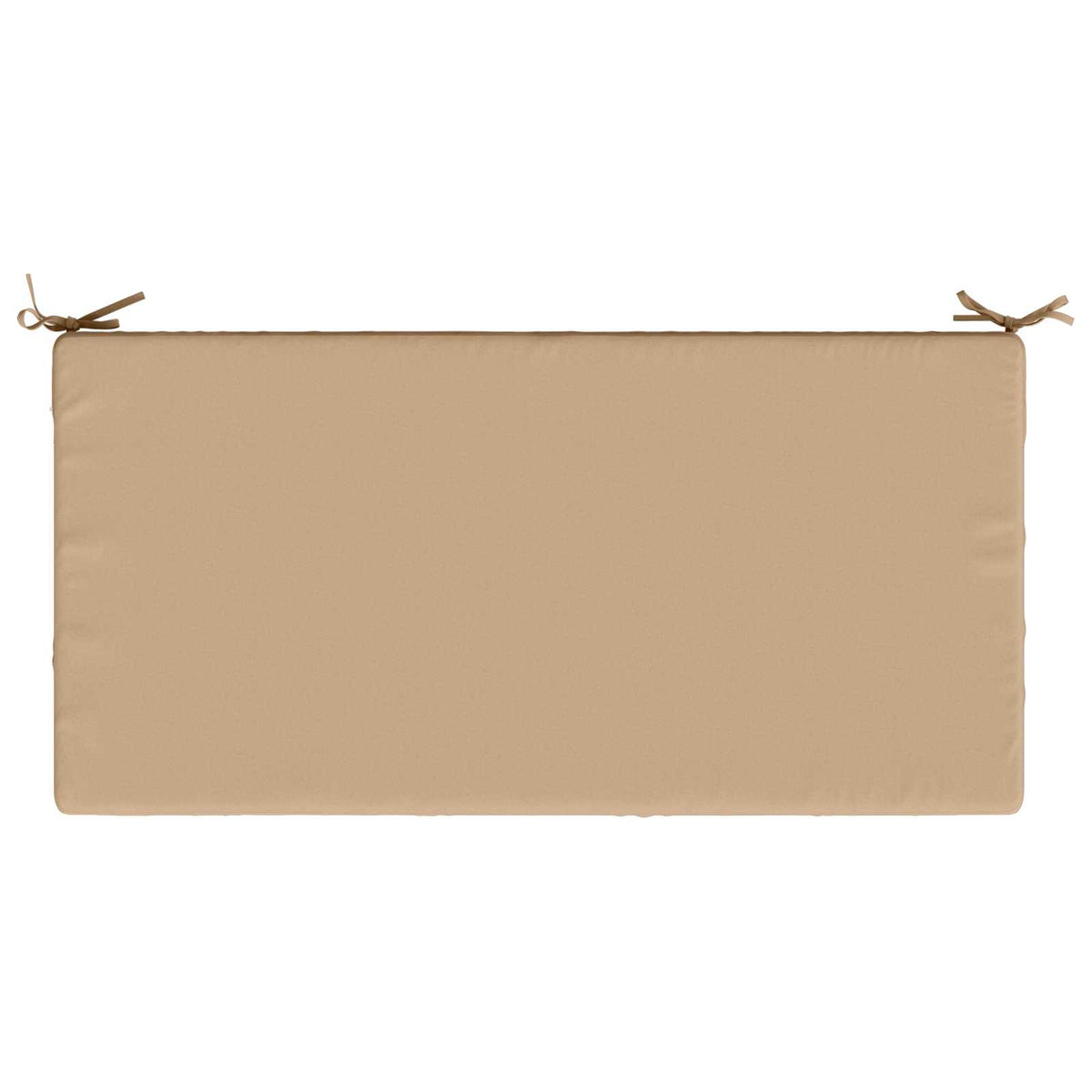 vidaXL Seat Cushion SOEST 100% Polyester Sand 120 x 60 x 10 cm 6