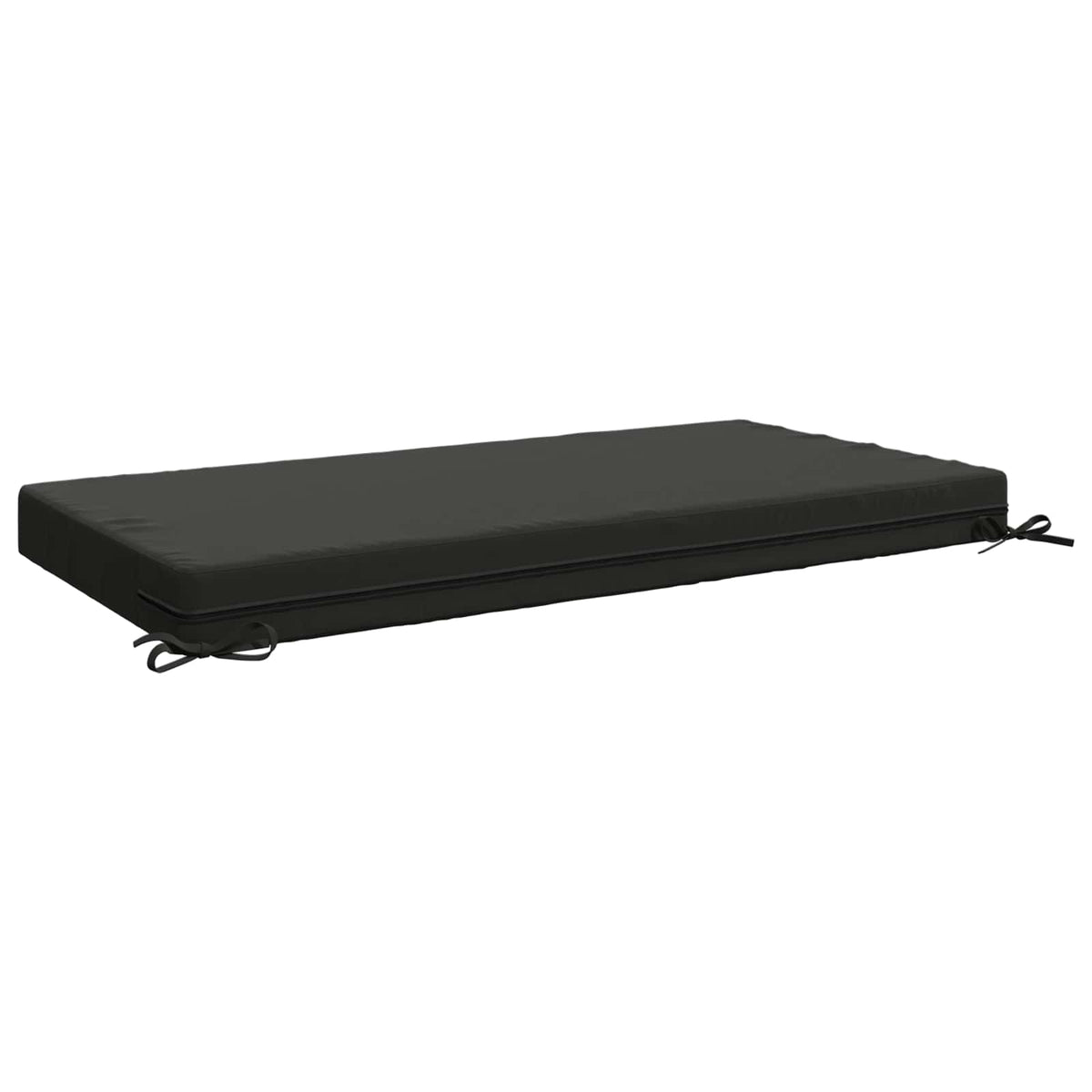 vidaXL Seat Cushion SOEST 100% Polyester Anthracite 120 x 60 x 10 cm 5