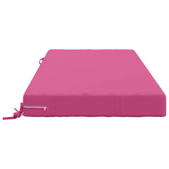 vidaXL Seat Cushion SOEST 100% Polyester Pink 120 x 60 x 10 cm 4