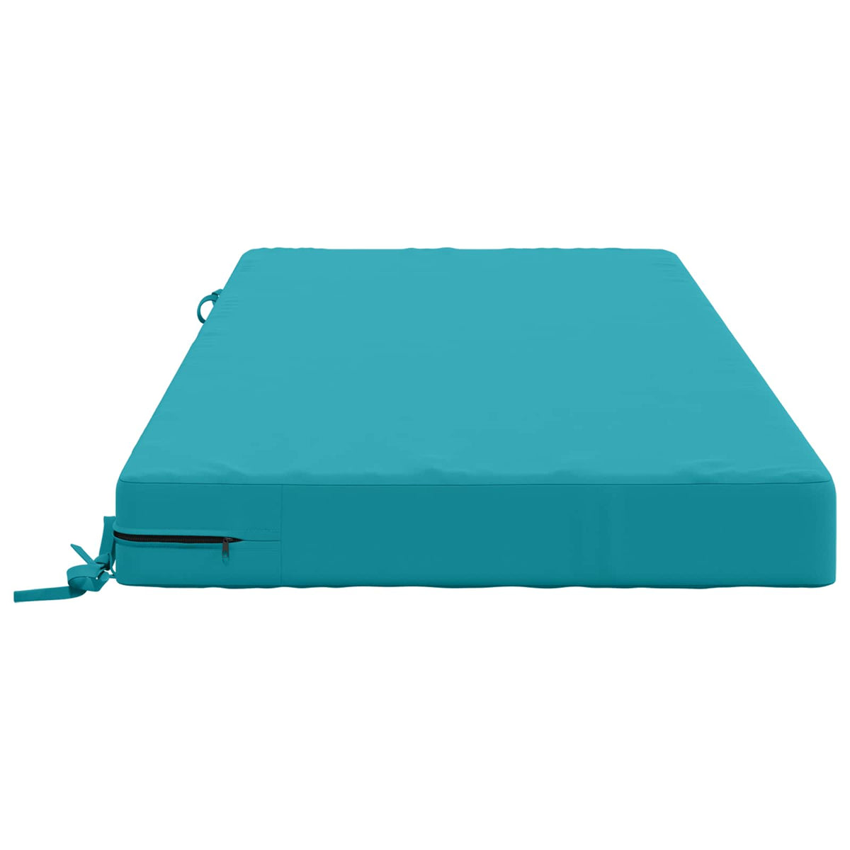 vidaXL Seat Cushion SOEST 100% Polyester Turquoise 120 x 60 x 10 cm 4