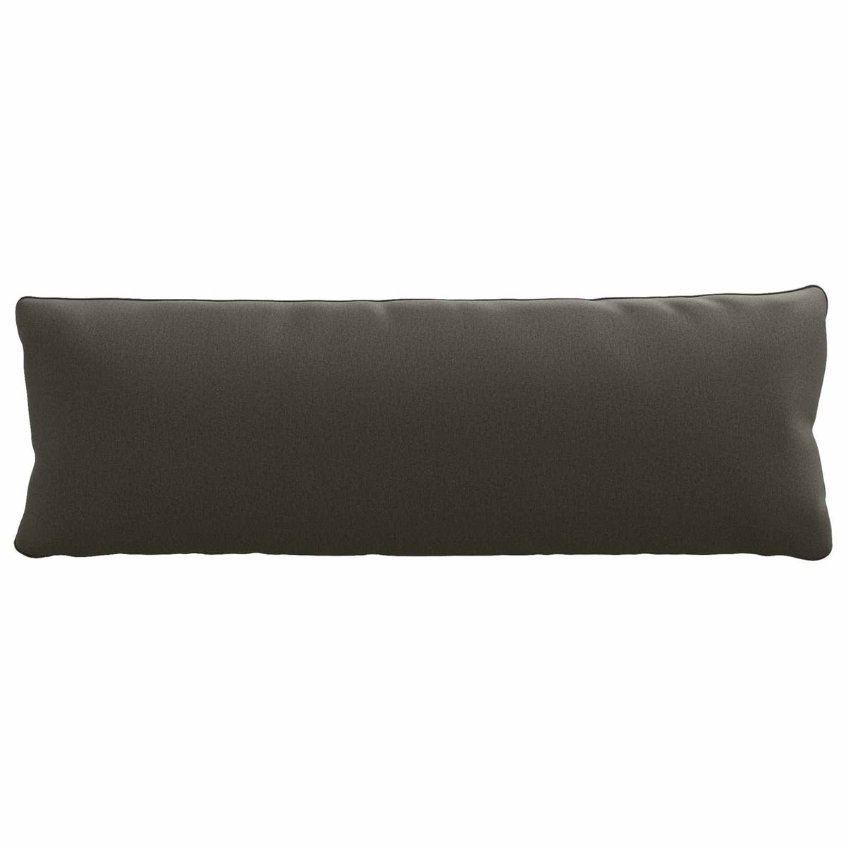 Back Cushion PUTTEN 100% Polyester Melange 120 x 40 x 15 cm Anthracite