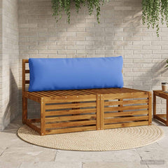Back Cushion PUTTEN Polyester 120 x 40 x 15 cm Royal Blue