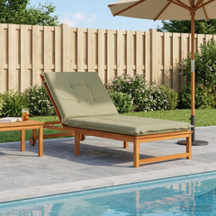 Sunlounger Cushion GEMERT Polyester Melange Light green
