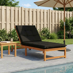 Sunlounger Cushion GEMERT Polyester Melange Black