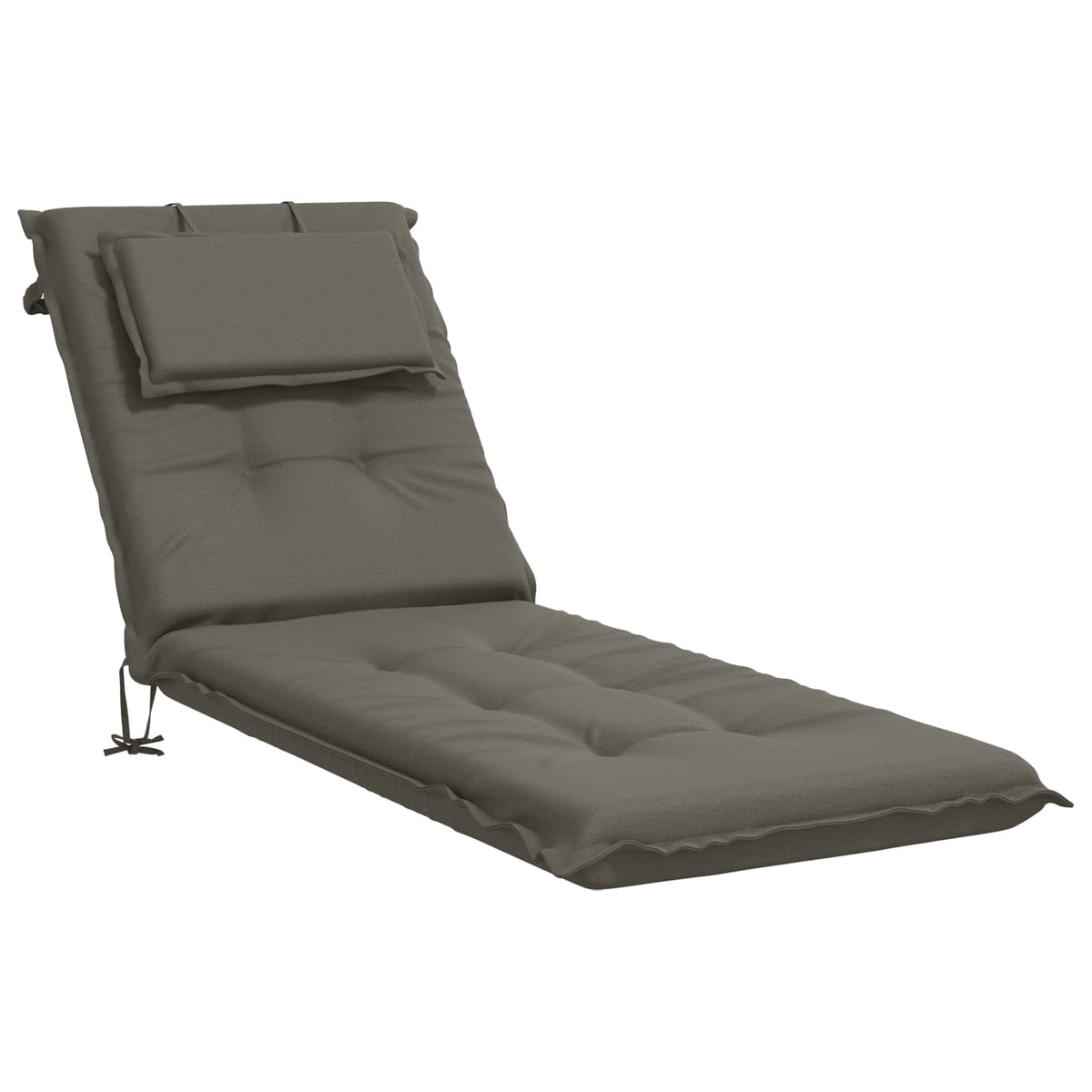 Sunlounger Cushion GEMERT 100% Polyester Melange Grey