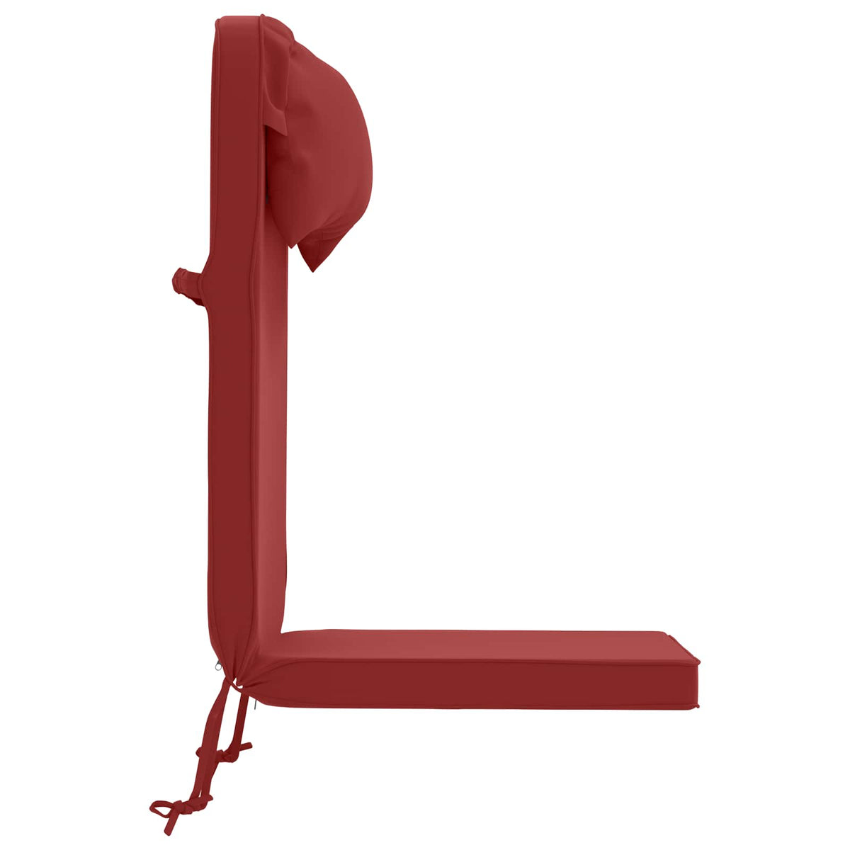 vidaXL Adirondack Chair Cushion 100% Polyester Wine Red 5