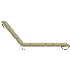 vidaXL Sunlounger Cushion GEMERT 100% Polyester Light Green 5