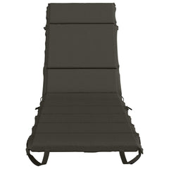 vidaXL Sunlounger Cushion GEMERT 100% Polyester Anthracite 4