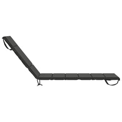 vidaXL Sunlounger Cushion GEMERT 100% Polyester Anthracite 5
