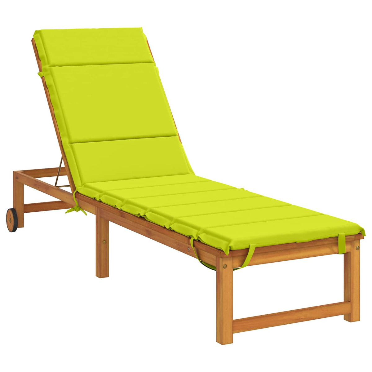 Sunlounger Cushion GEMERT 100% Polyester Bright Green, image 3