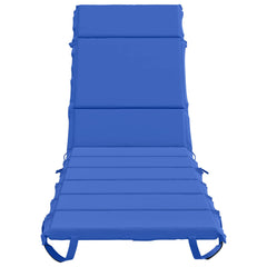 vidaXL Sunlounger Cushion GEMERT 100% Polyester Royal Blue 4