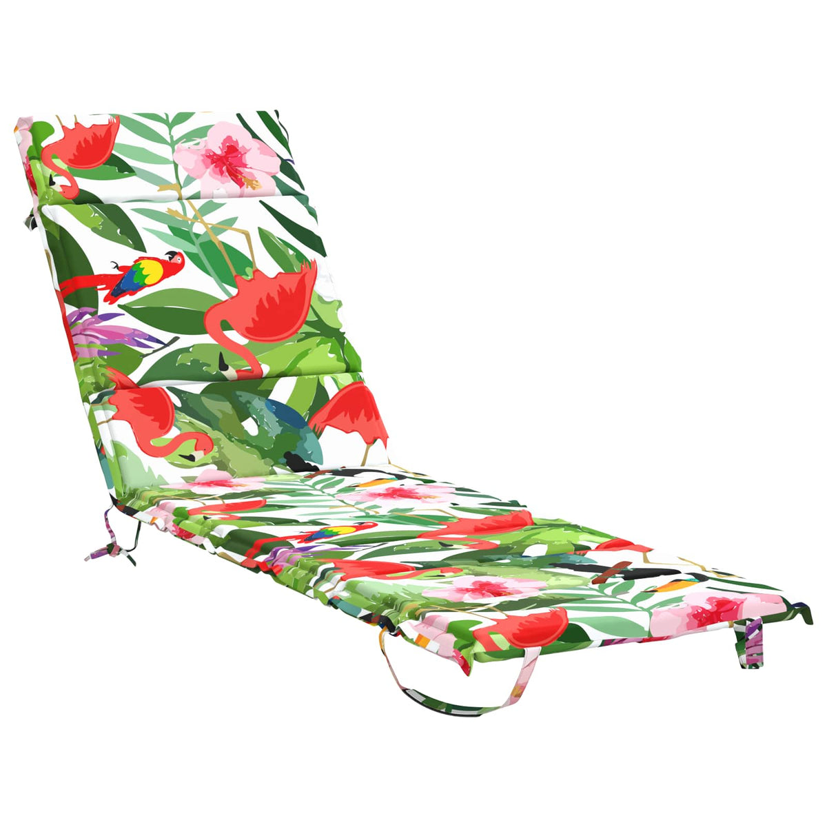 vidaXL Sunlounger Cushion GEMERT 100% Polyester Multicolour 2