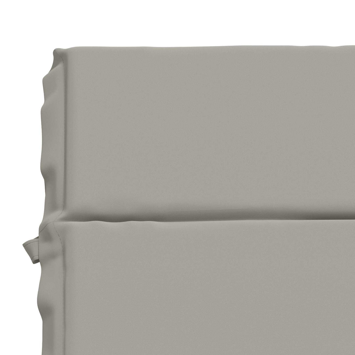 vidaXL Sunlounger Cushion GEMERT 100% Polyester Grey 200 x 50 x 3 cm 6