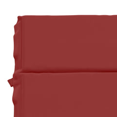 vidaXL Sunlounger Cushion GEMERT 100% Polyester Wine Red 6