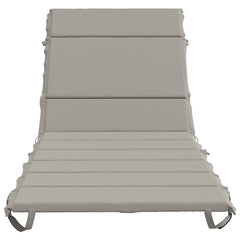 Sunlounger Cushion GEMERT Polyester 200 x 70 x 3 cm Grey