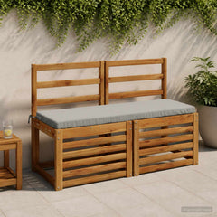 Bench Cushions SOEST 2 pcs in Grey