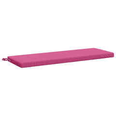 vidaXL Bench Cushions SOEST 2 pcs 100% Polyester Pink 110 x 40 x 5 cm 4