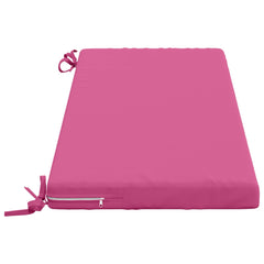 vidaXL Bench Cushions SOEST 2 pcs 100% Polyester Pink 110 x 40 x 5 cm 5