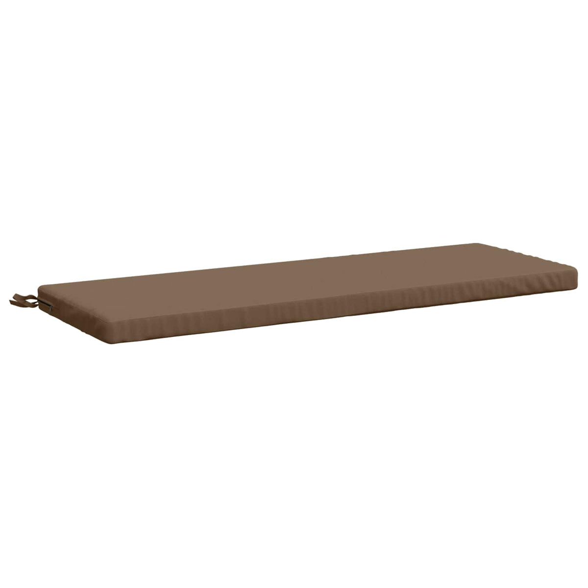 vidaXL Bench Cushions SOEST 2 pcs 100% Polyester Taupe 120 x 40 x 5 cm 4