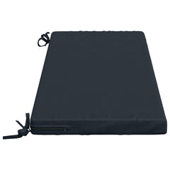 vidaXL Bench Cushions SOEST 2 pcs 100% Polyester Dark Blue 4