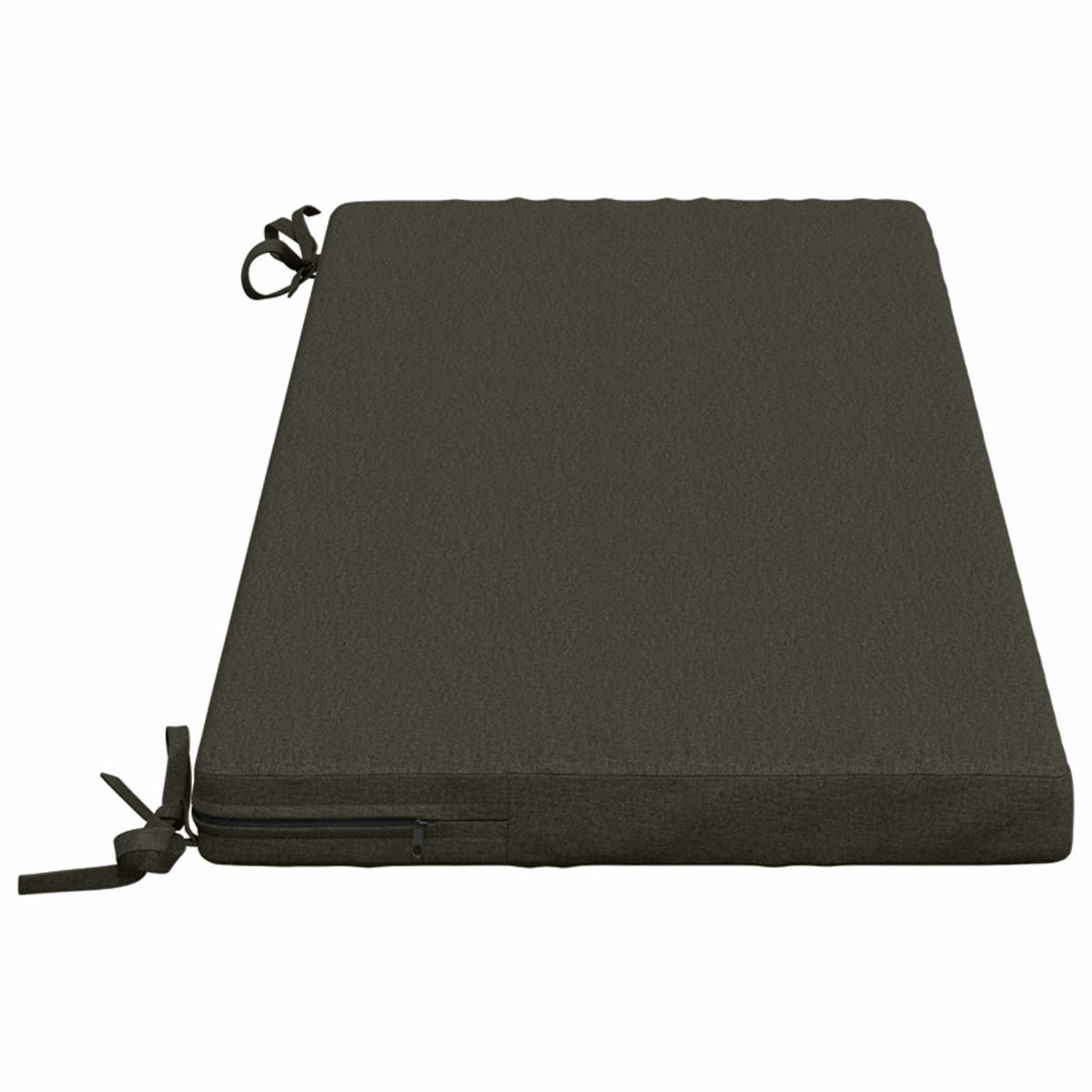 vidaXL Bench Cushions SOEST 2 pcs 100% Polyester Anthracite 5