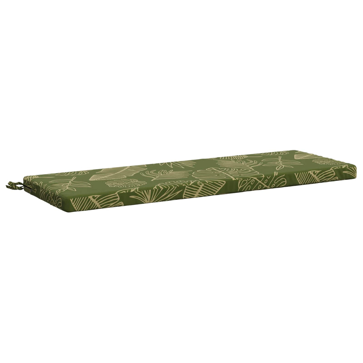 vidaXL Bench Cushions SOEST 2 pcs 100% Polyester Leaf Design 4