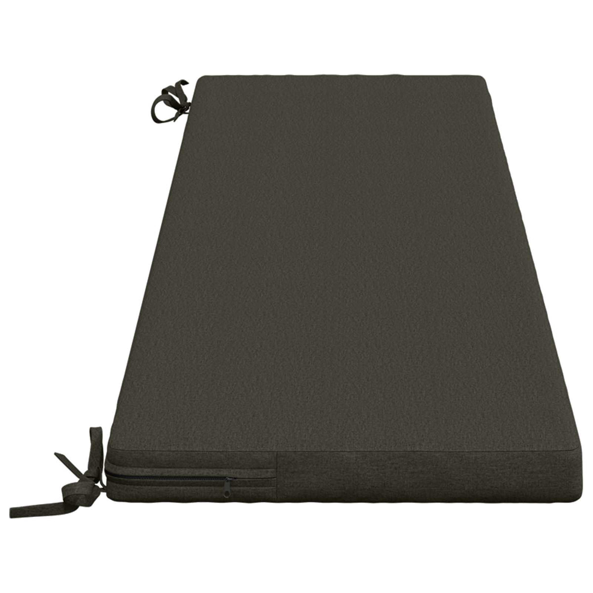 vidaXL Bench Cushions SOEST 2 pcs 100% Polyester Anthracite 5