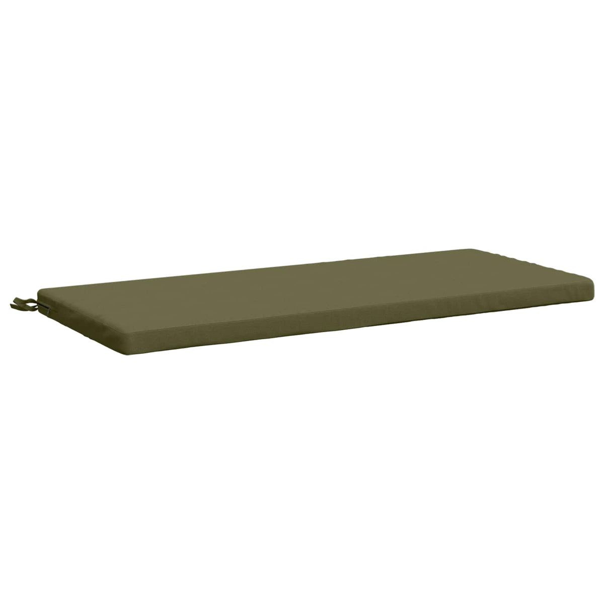 vidaXL Bench Cushions SOEST 2 pcs 100% Polyester Olive Green 4