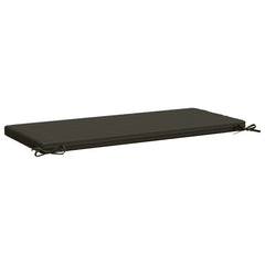 vidaXL Bench Cushions SOEST 2 pcs 100% Polyester Anthracite 6