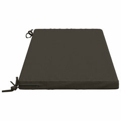 vidaXL Bench Cushions SOEST 2 pcs 100% Polyester Anthracite 5