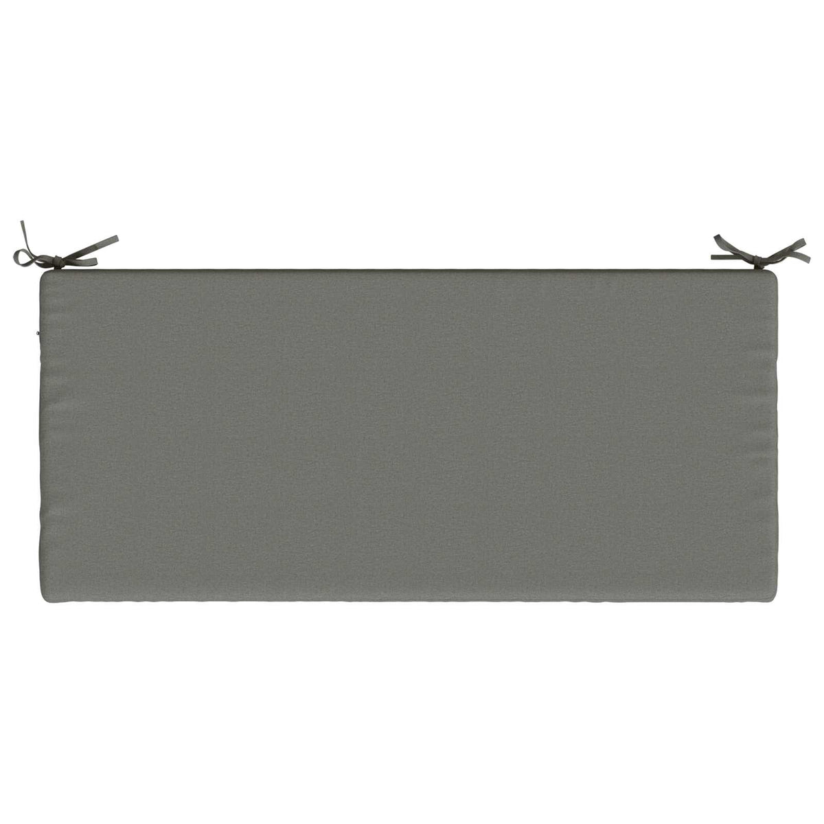 vidaXL Bench Cushions SOEST 2 pcs 100% Polyester Grey 110 x 50 x 5 cm 6