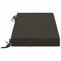 vidaXL Bench Cushions SOEST 2 pcs 100% Polyester Anthracite 5