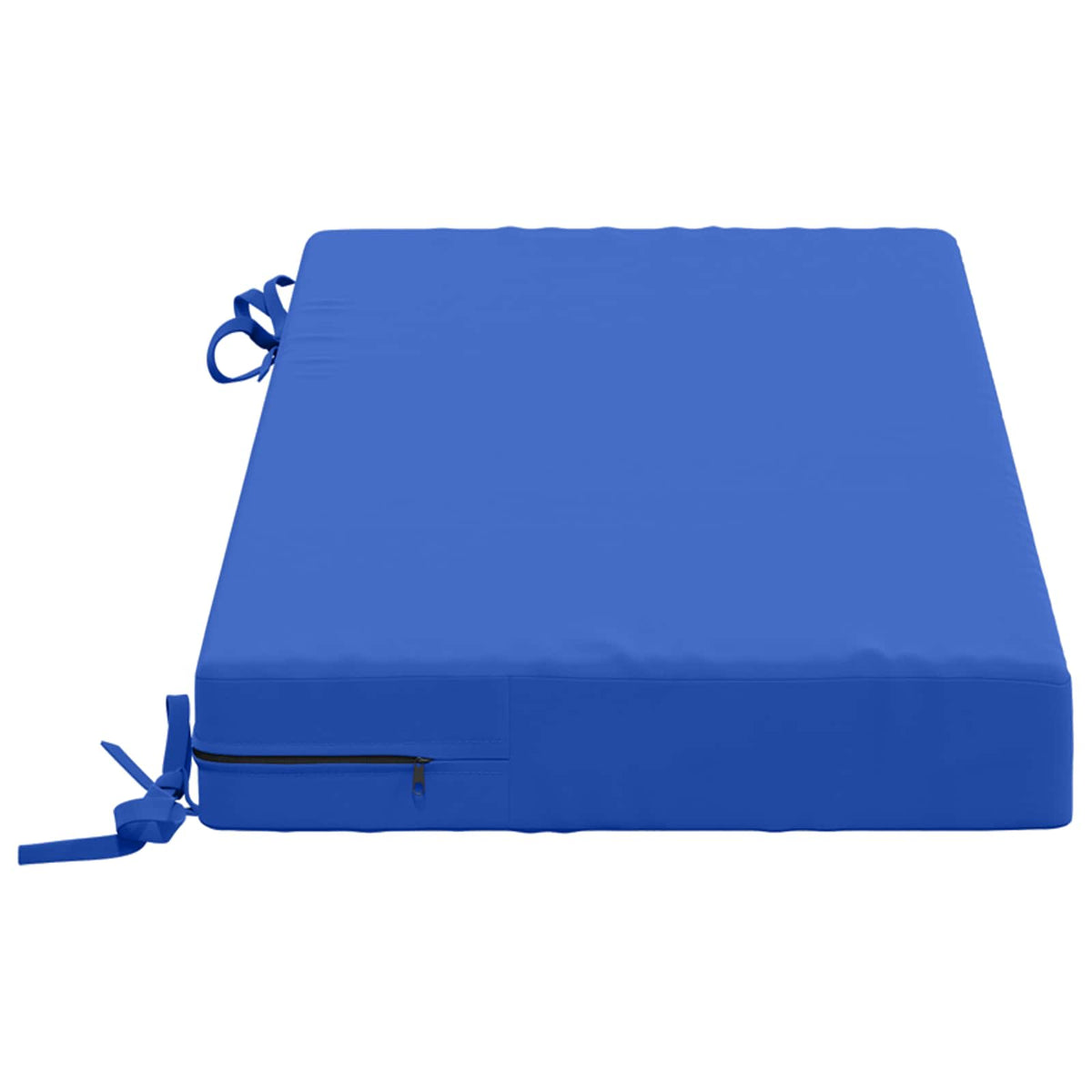 vidaXL Bench Cushions SOEST 2 pcs 100% Polyester Royal Blue 5