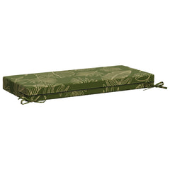 vidaXL Bench Cushions SOEST 2 pcs 100% Polyester Leaf Design 6