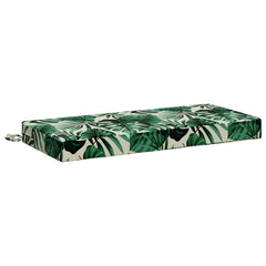 vidaXL Bench Cushions SOEST 2 pcs 100% Polyester Leaf Pattern 4
