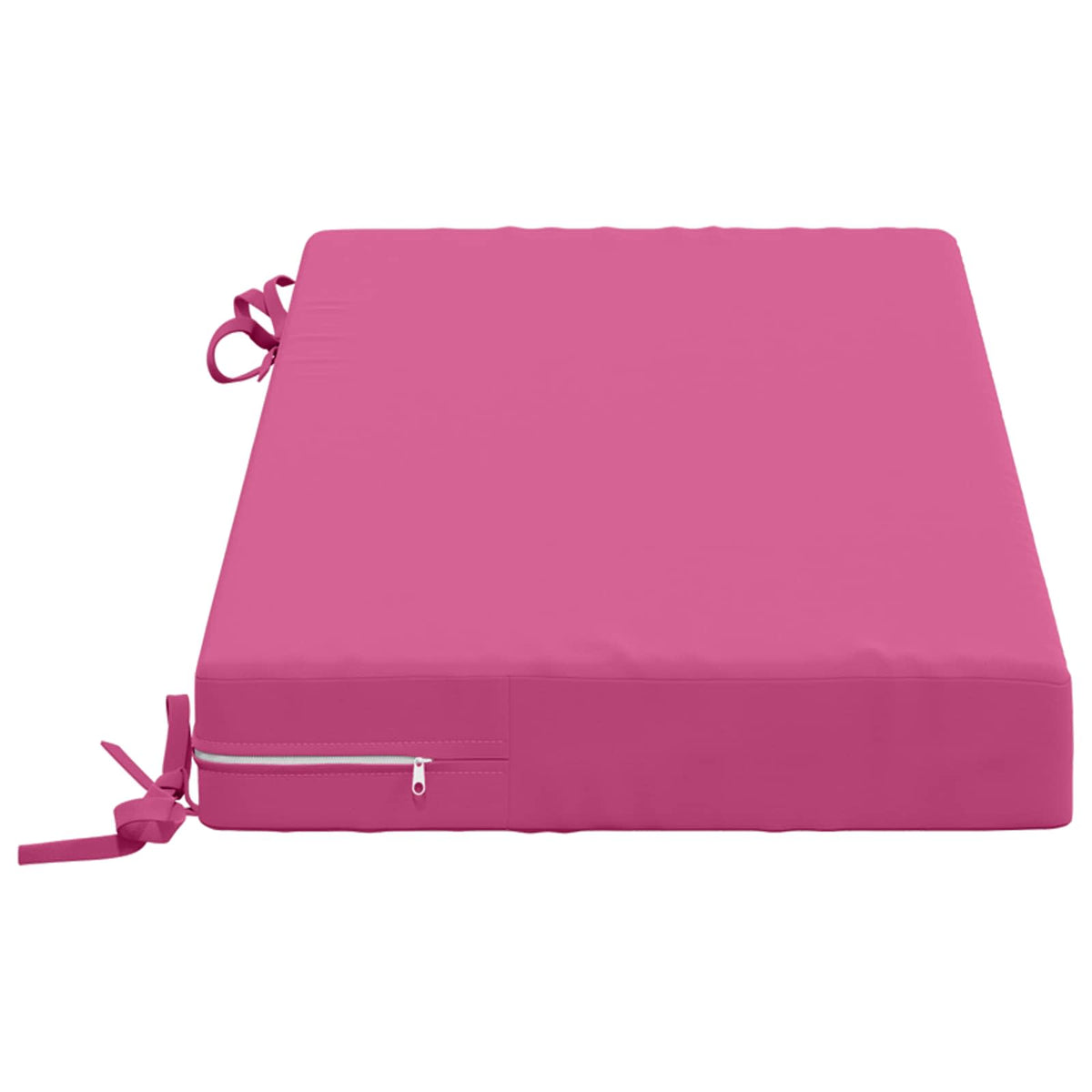 vidaXL Bench Cushions SOEST 2 pcs 100% Polyester Pink 80 x 40 x 8 cm 5