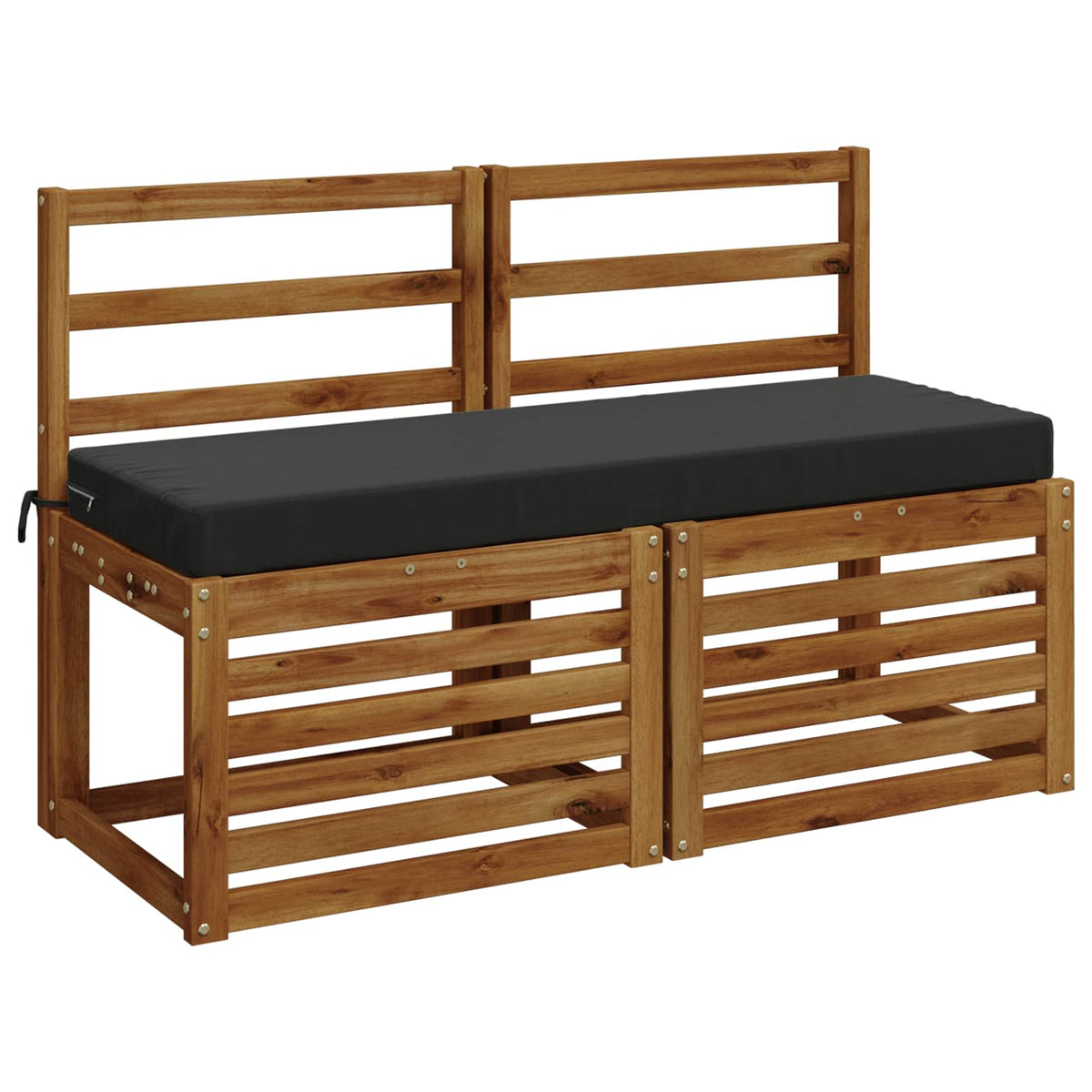 Bench Cushions SOEST Polyester Depth Height Width Anthracite