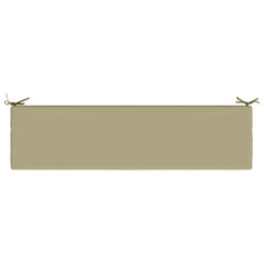 vidaXL Bench Cushion SOEST 100% Polyester Light Green 150 x 40 x 8 cm 6