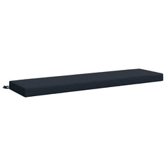 vidaXL Bench Cushion SOEST 100% Polyester Dark Blue 160 x 40 x 8 cm 2