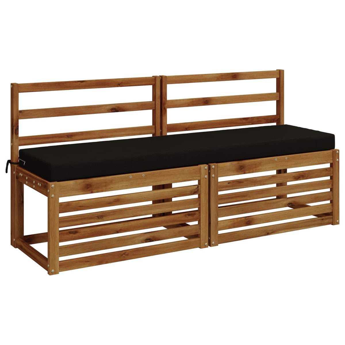 Bench Cushion SOEST 100% Polyester Black, image 3