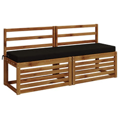 Bench Cushion SOEST 100% Polyester Black, image 3