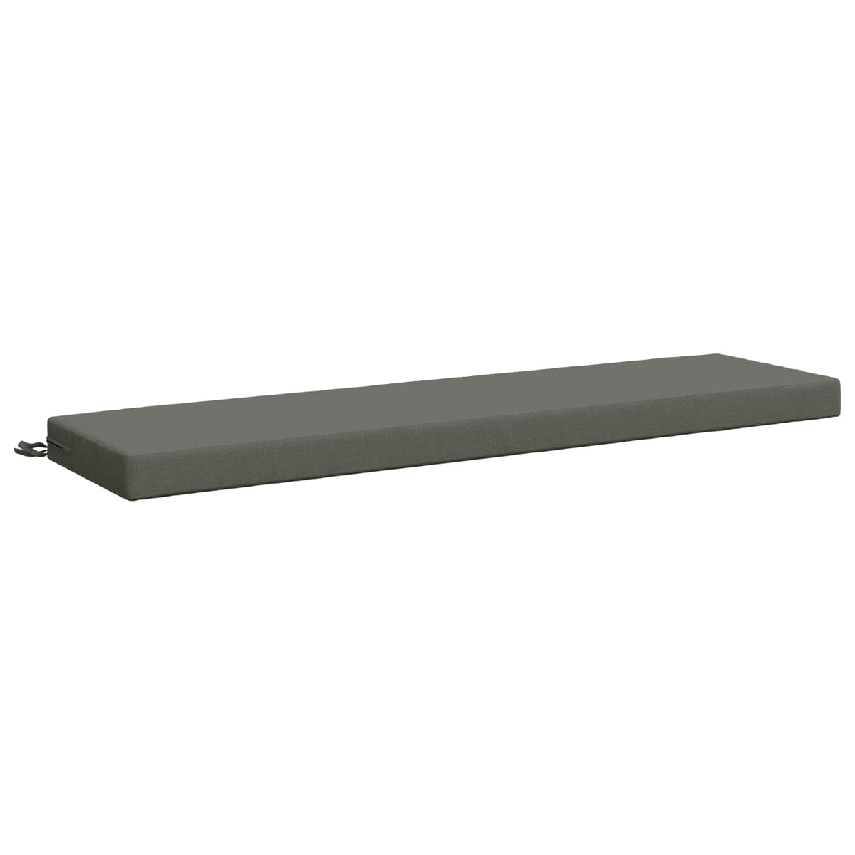 vidaXL Bench Cushion SOEST 100% Polyester Grey 160 x 40 x 8 cm 2