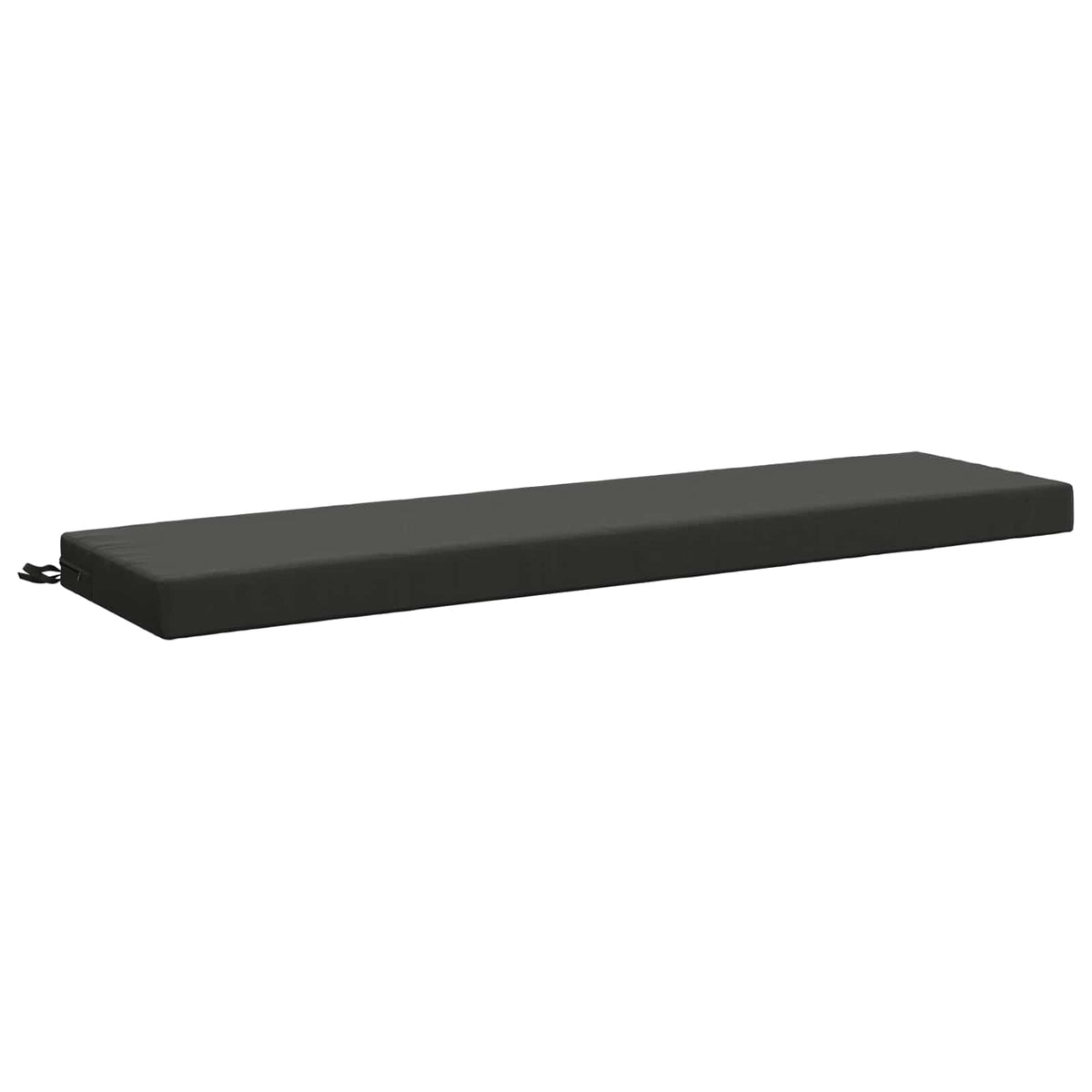 vidaXL Bench Cushion SOEST 100% Polyester Anthracite 160 x 40 x 8 cm 2